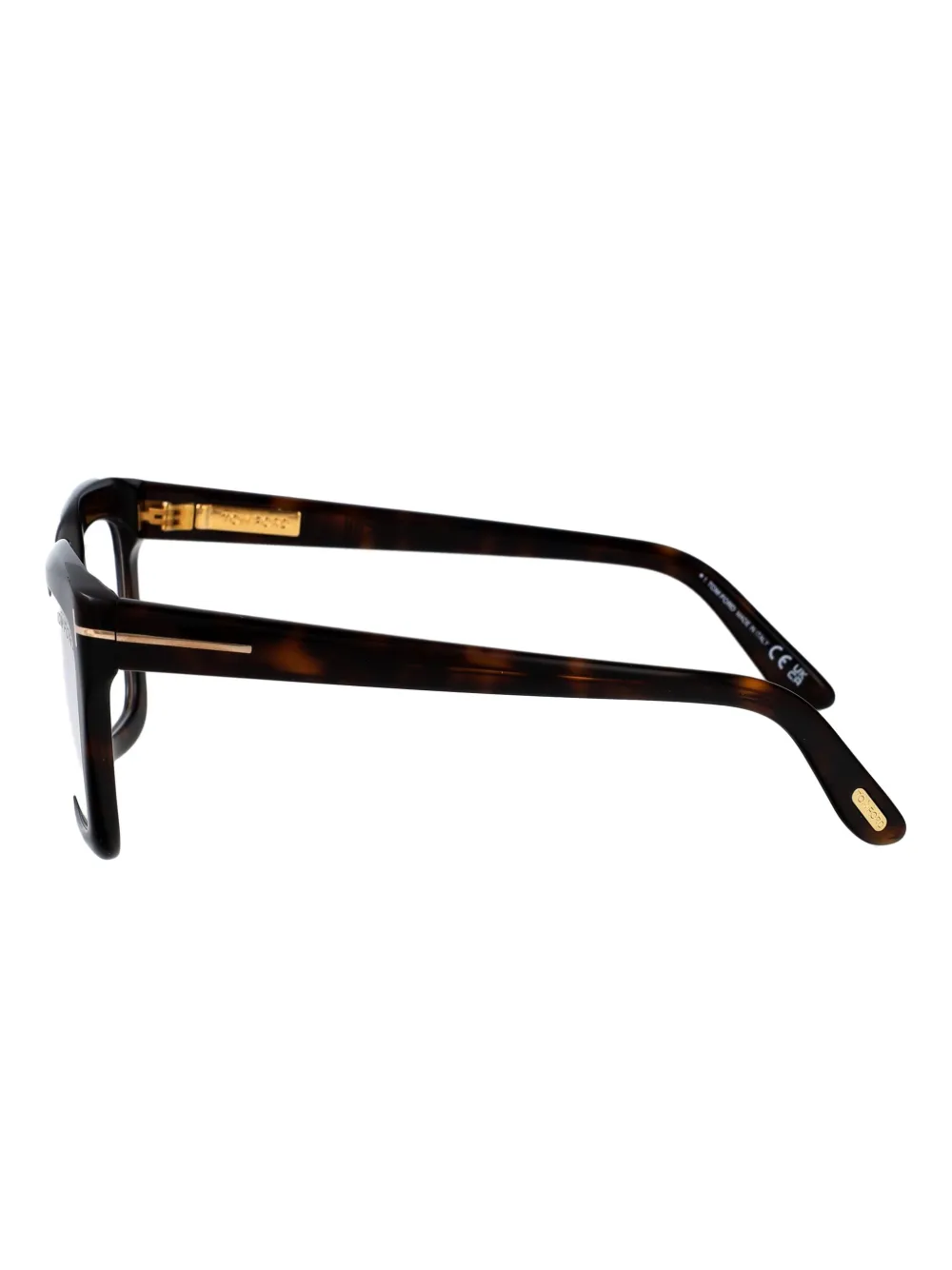 TOM FORD Eyewear Bril met schildpadschild-effect Bruin