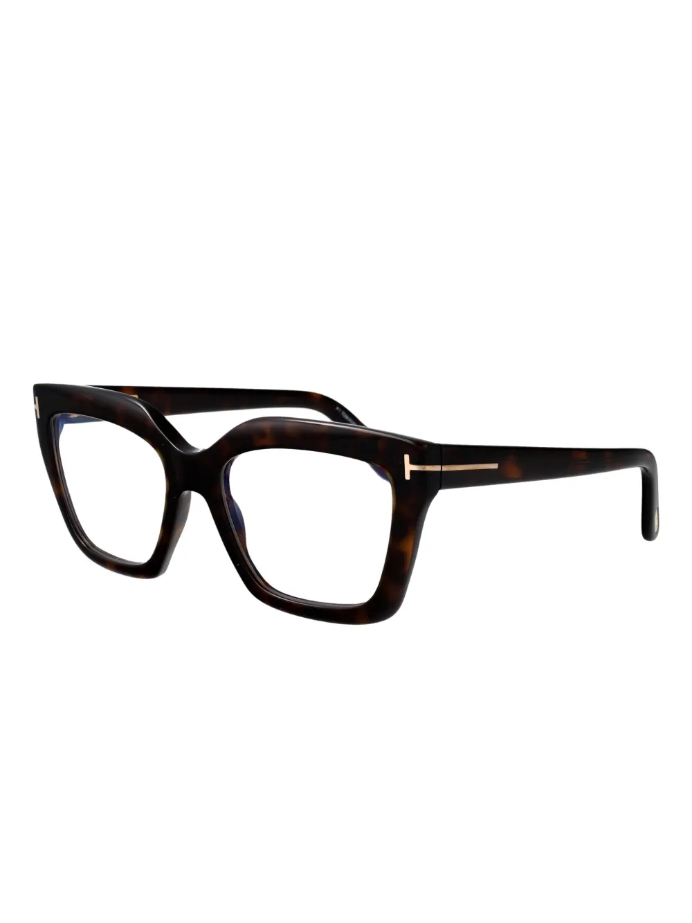 TOM FORD Eyewear lunettes de vue à monture à effet écaille de tortue | Image 2