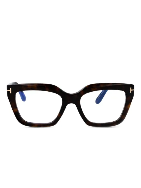 TOM FORD Eyewear lentes con armazón estilo carey