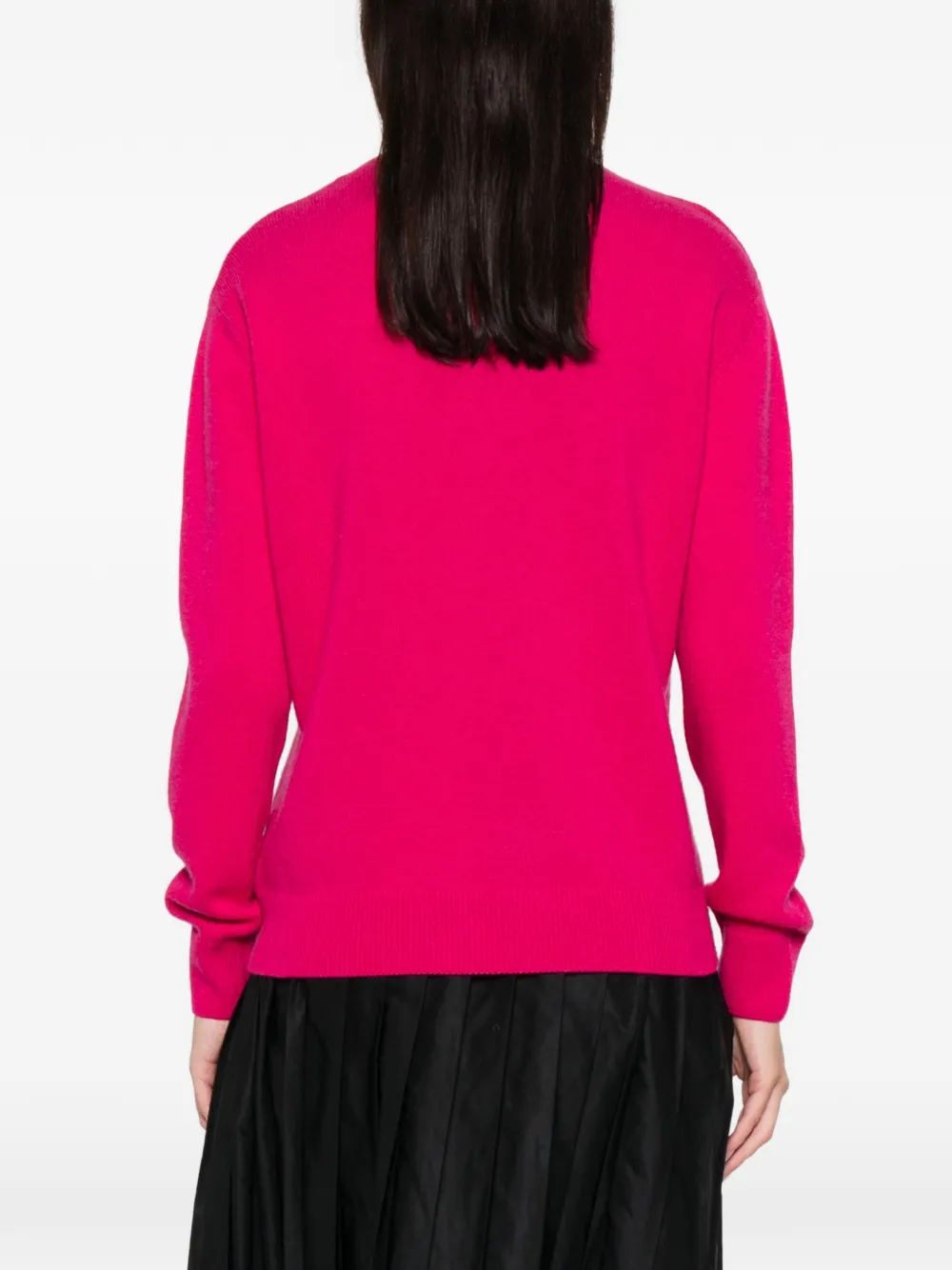 Mc2 Saint Barth New Queen Round-neck Sweater In Pink