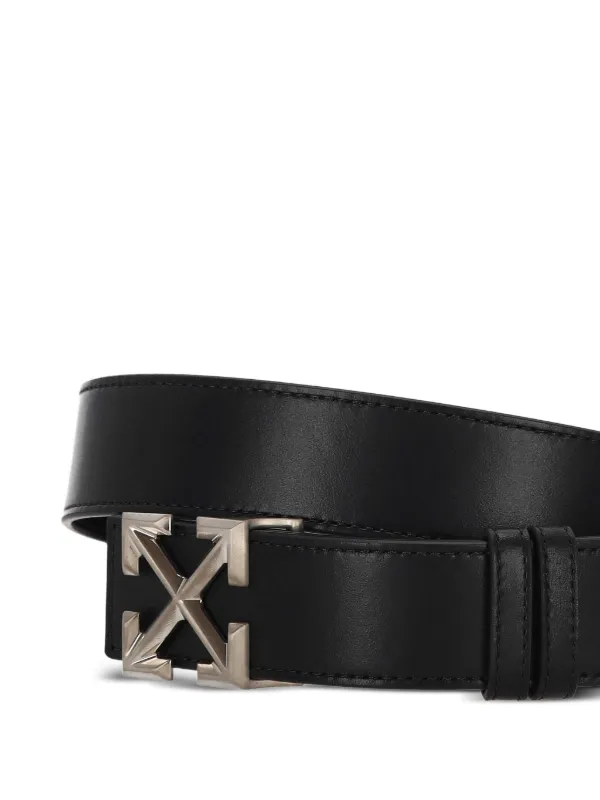 Off-White レザーベルト | ブラック | FARFETCH JP