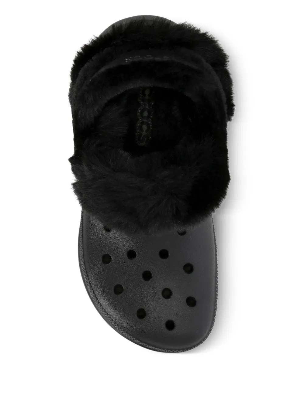 Crocs Bae slip-on sneakers plateauzool en textuur Zwart