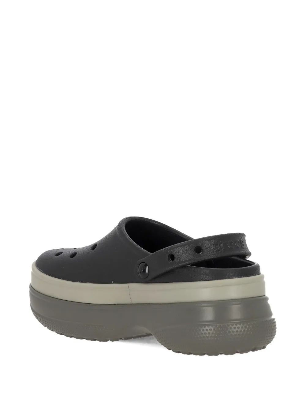 Crocs Slingback Platform Slip-on In Green