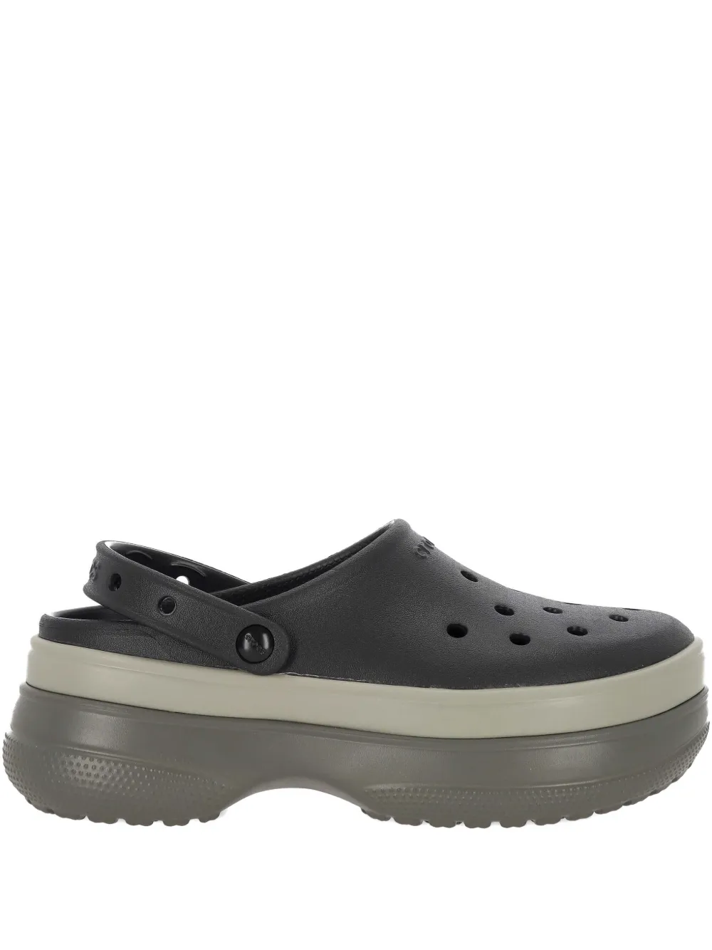 Crocs slingback platform slip-on | Black | Image 1