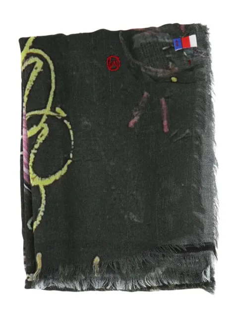 TALKING WALLS Ela Burlesque fringed scarf