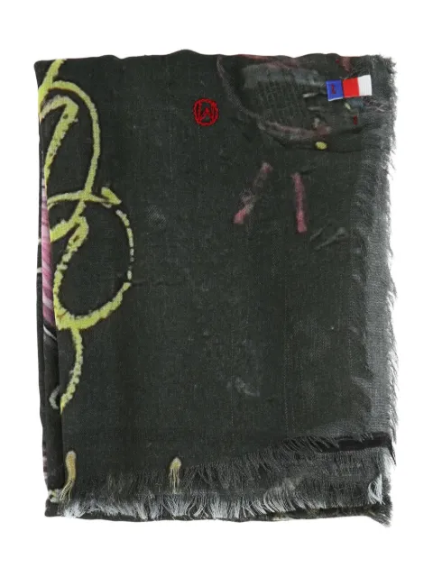 TALKING WALLS Ela Burlesque fringed scarf