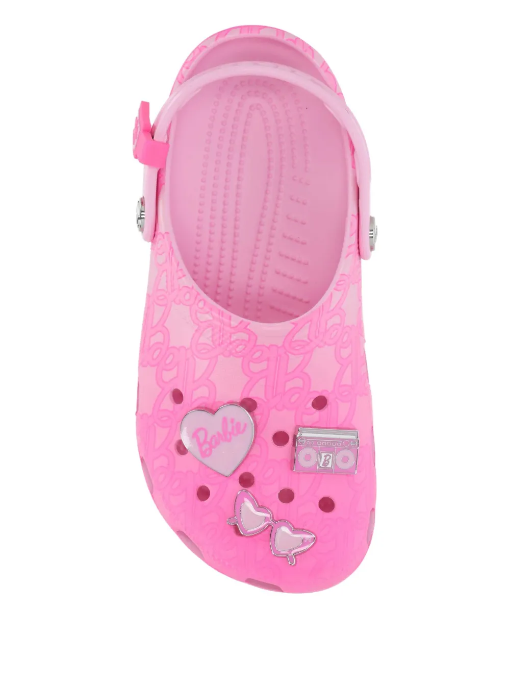 Crocs Heart Appliqués Slip-on In Pink