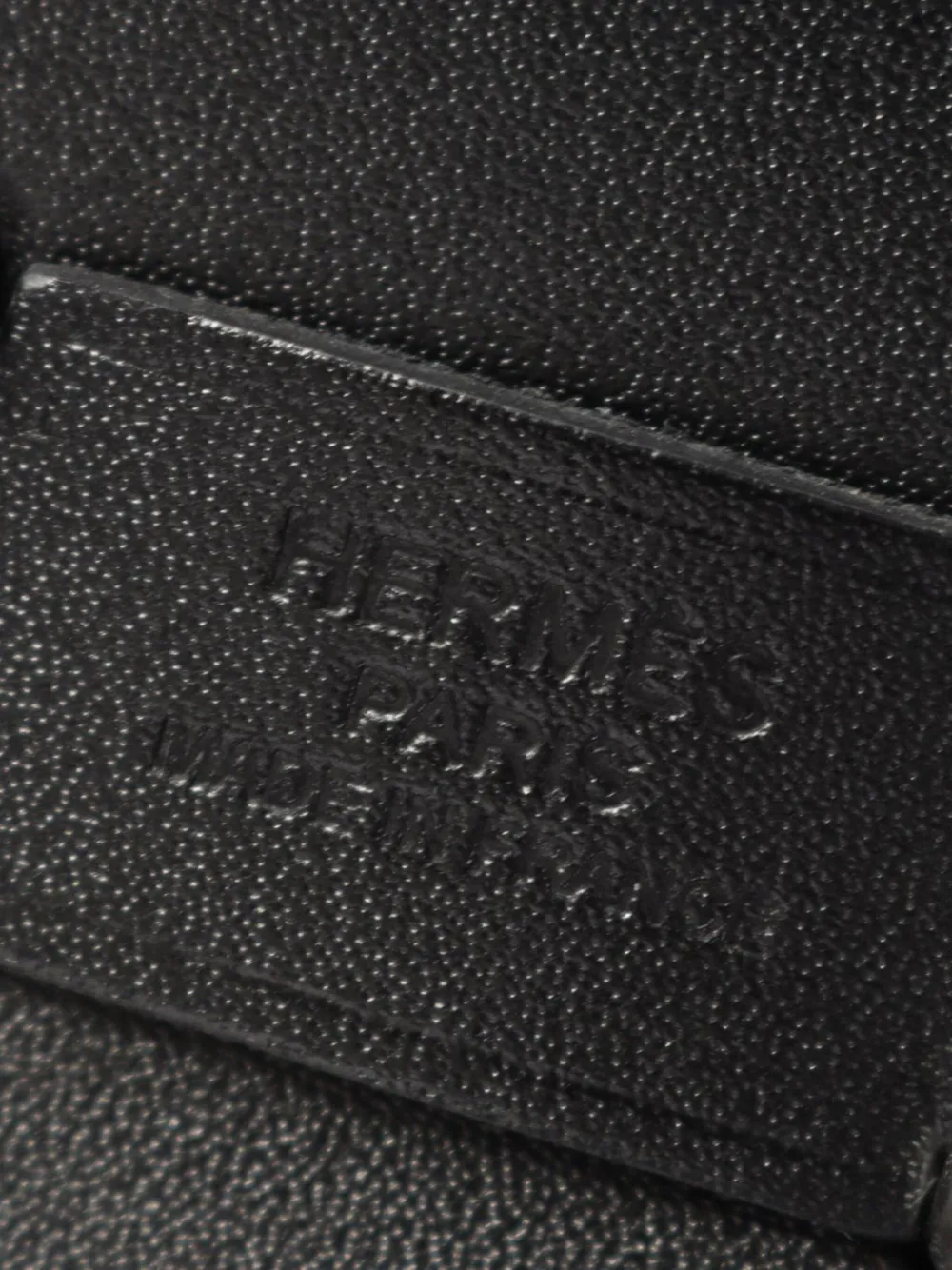 Pre-owned Hermes 2024 Military Toile And Vache Hunter Herbag Zip 20 Crossbody Bag In Black