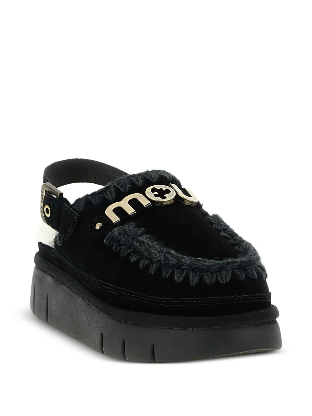 Mou bottines Bounce à bout rond | mules à talon | Image 2