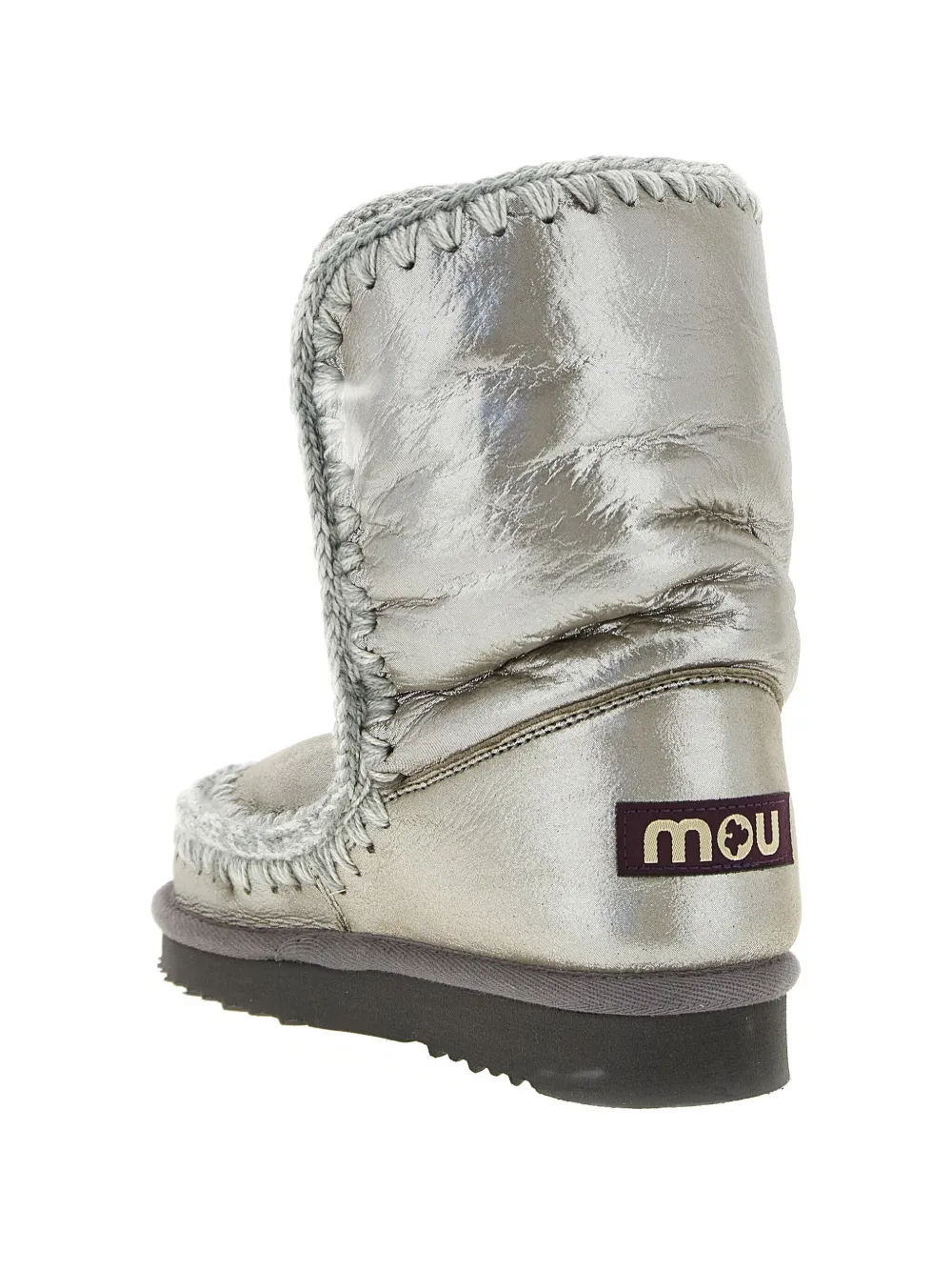 Mou Eskimo 24 logo-patch boots Grijs