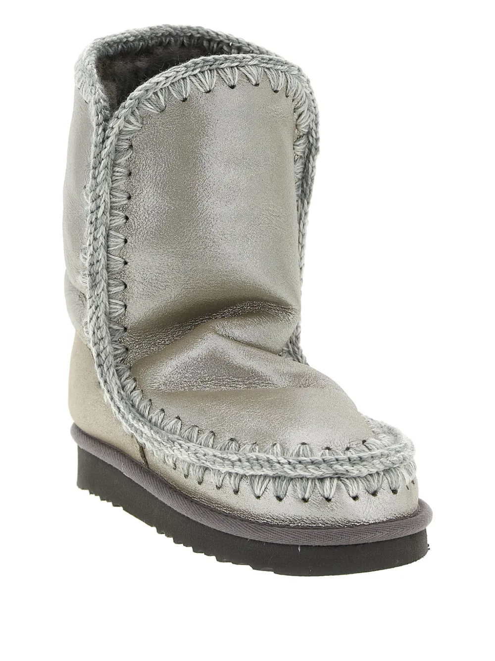 Mou Eskimo 24 logo-patch boots Grijs