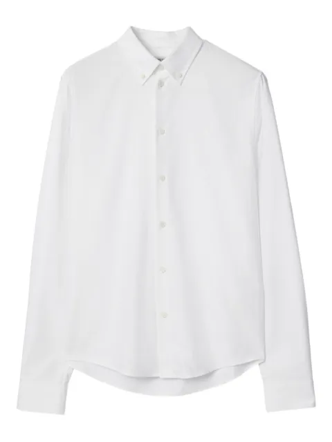 Burberry equestrian-knight detail oxford shirt