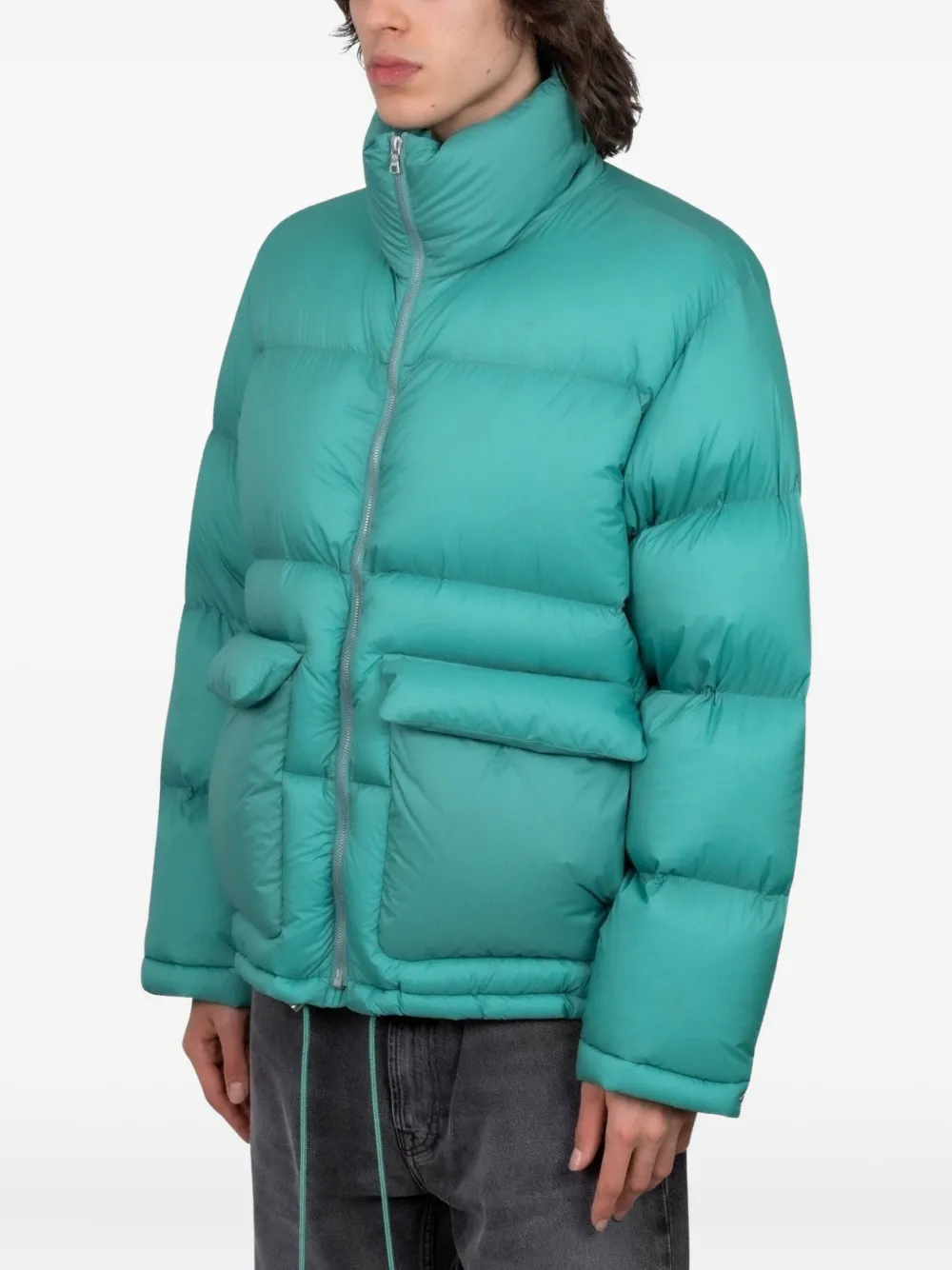 Auralee chamarra capitonada con cierre | Chamarras con plumón y capitonadas | Image 2