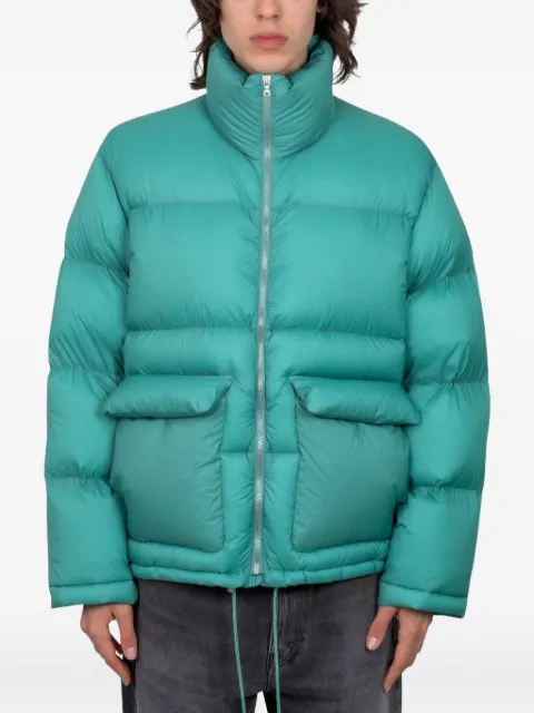 Auralee chamarra capitonada con cierre