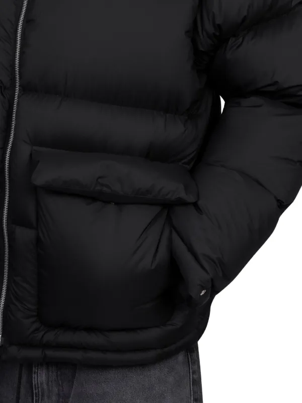 Auralee zip-fastening Padded Jacket | Black | FARFETCH JO