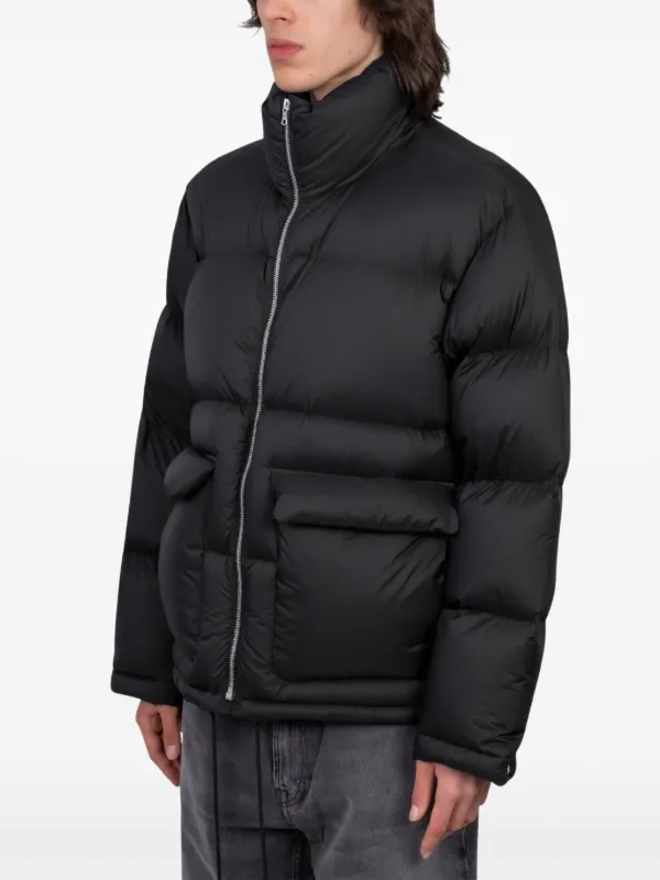 Auralee zip-fastening Padded Jacket | Black | FARFETCH JO