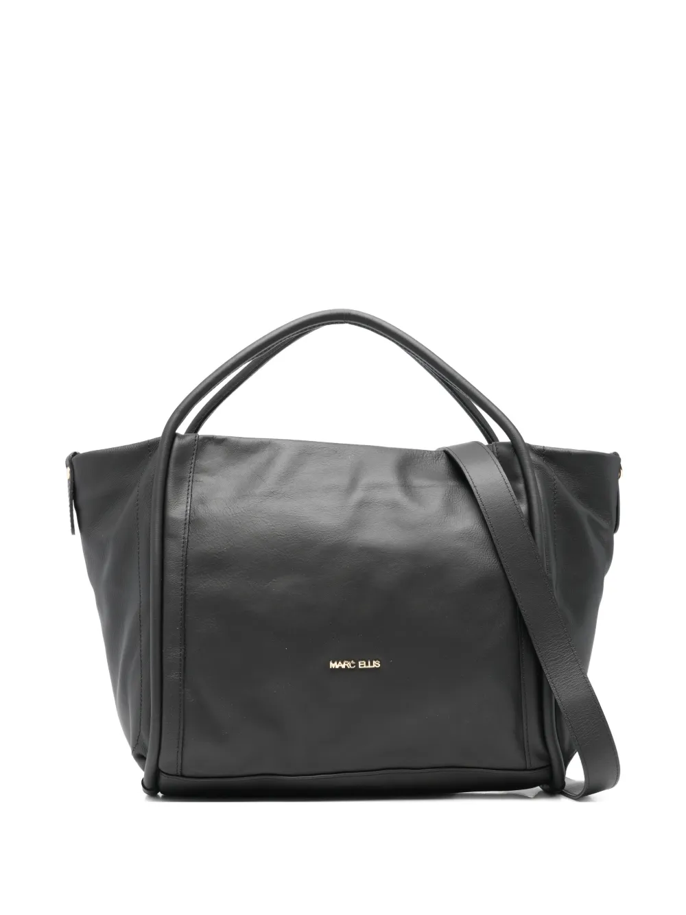 Marc Ellis Lola-l-sa Logo-detail Tote Bag In Black