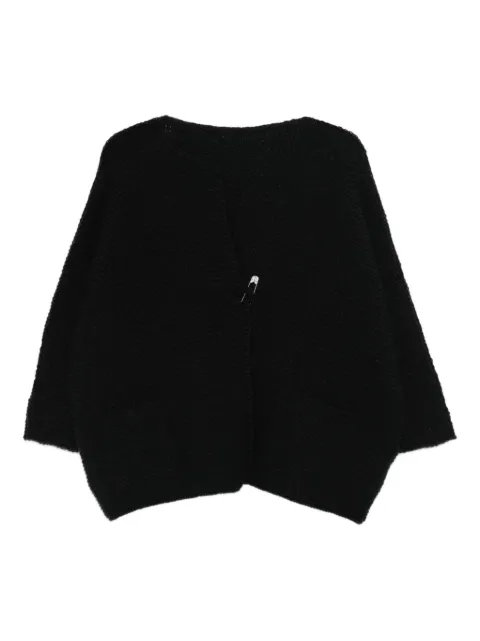 Daniela Gregis safety-pin cardigan