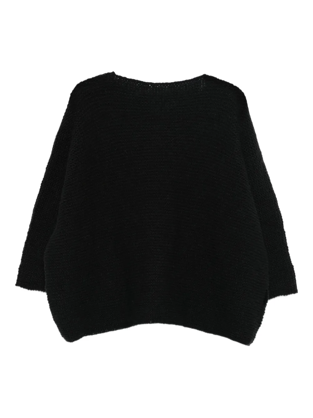 Daniela Gregis Safety-pin Cardigan In Black