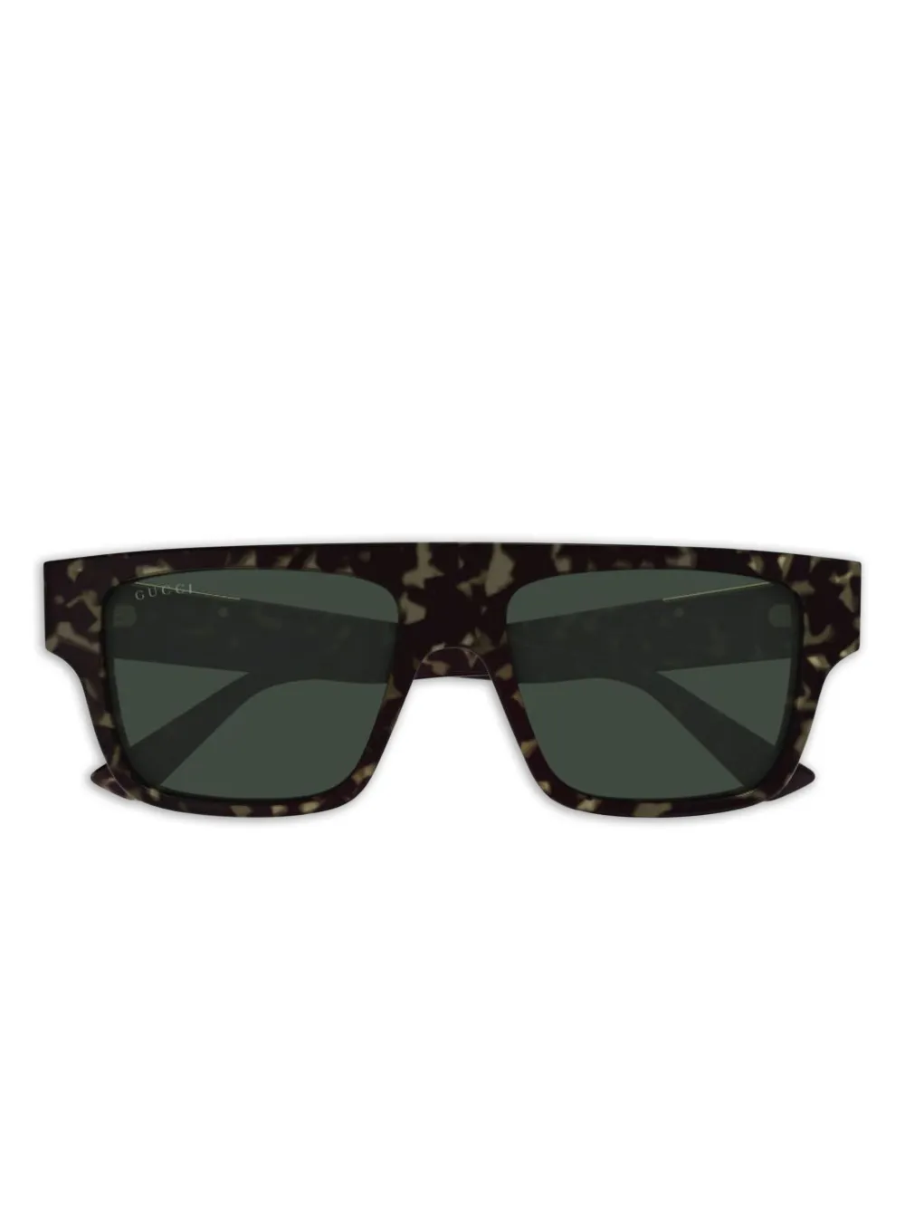 Gucci Eyewear square-frame sunglasses - Marrone