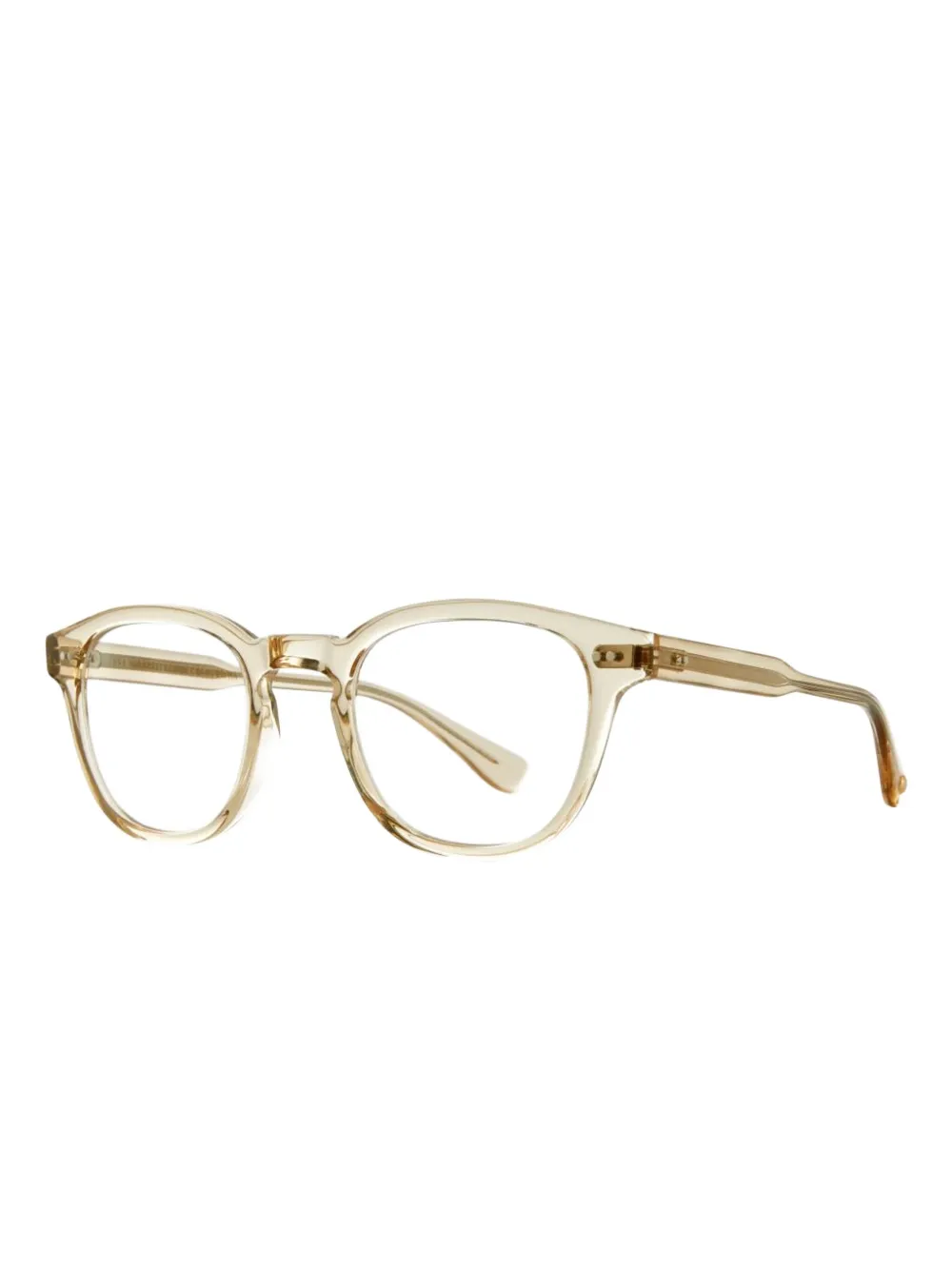Garrett Leight Evan round glasses | Men | Image 2