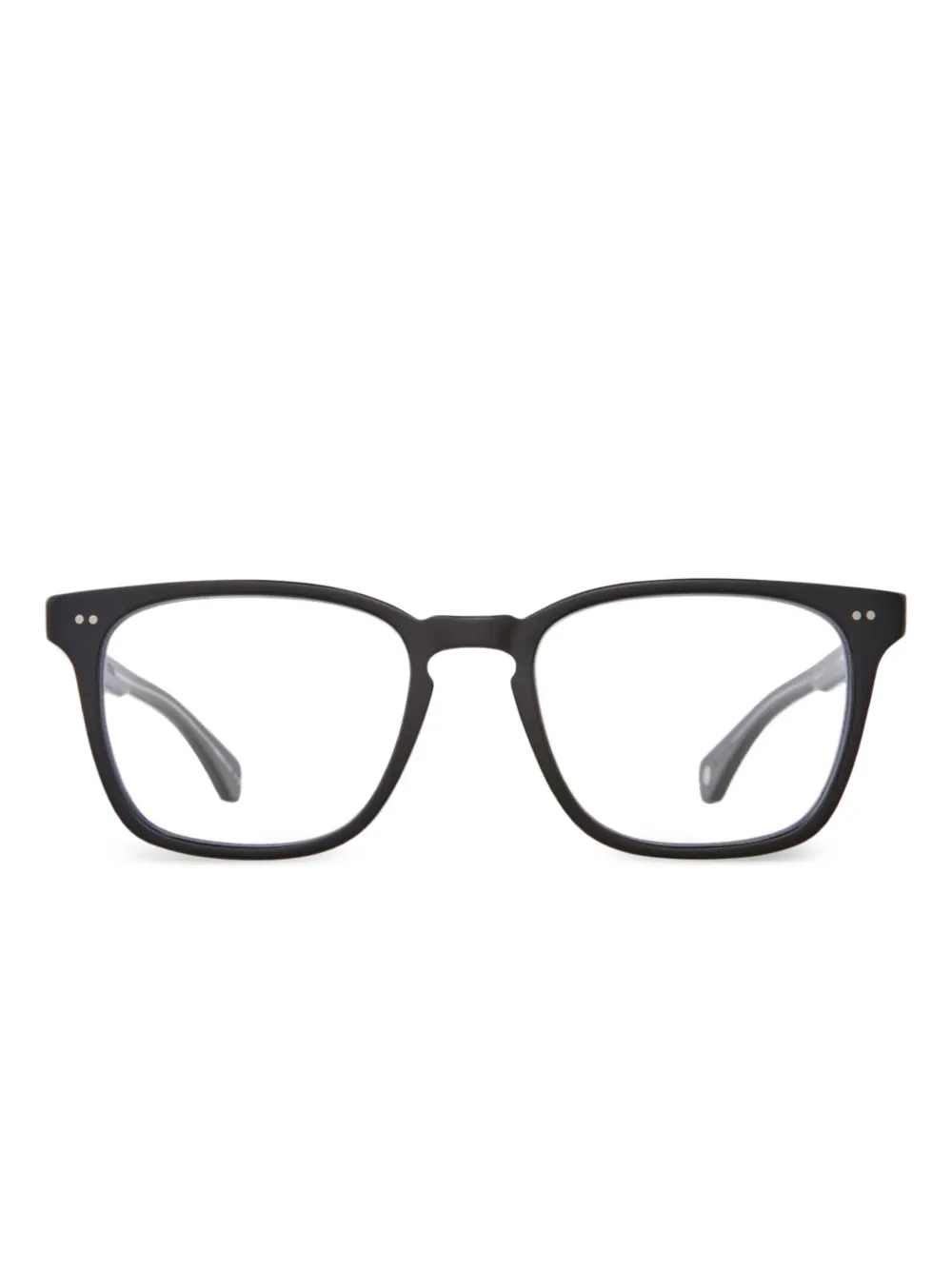 Garrett Leight Earvin square-frame glasses | Black | Image 1