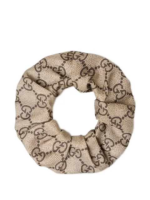 Gucci GG-logo print scrunchie
