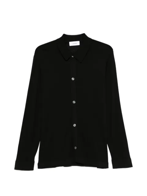 Lardini buttoned knitted shirt