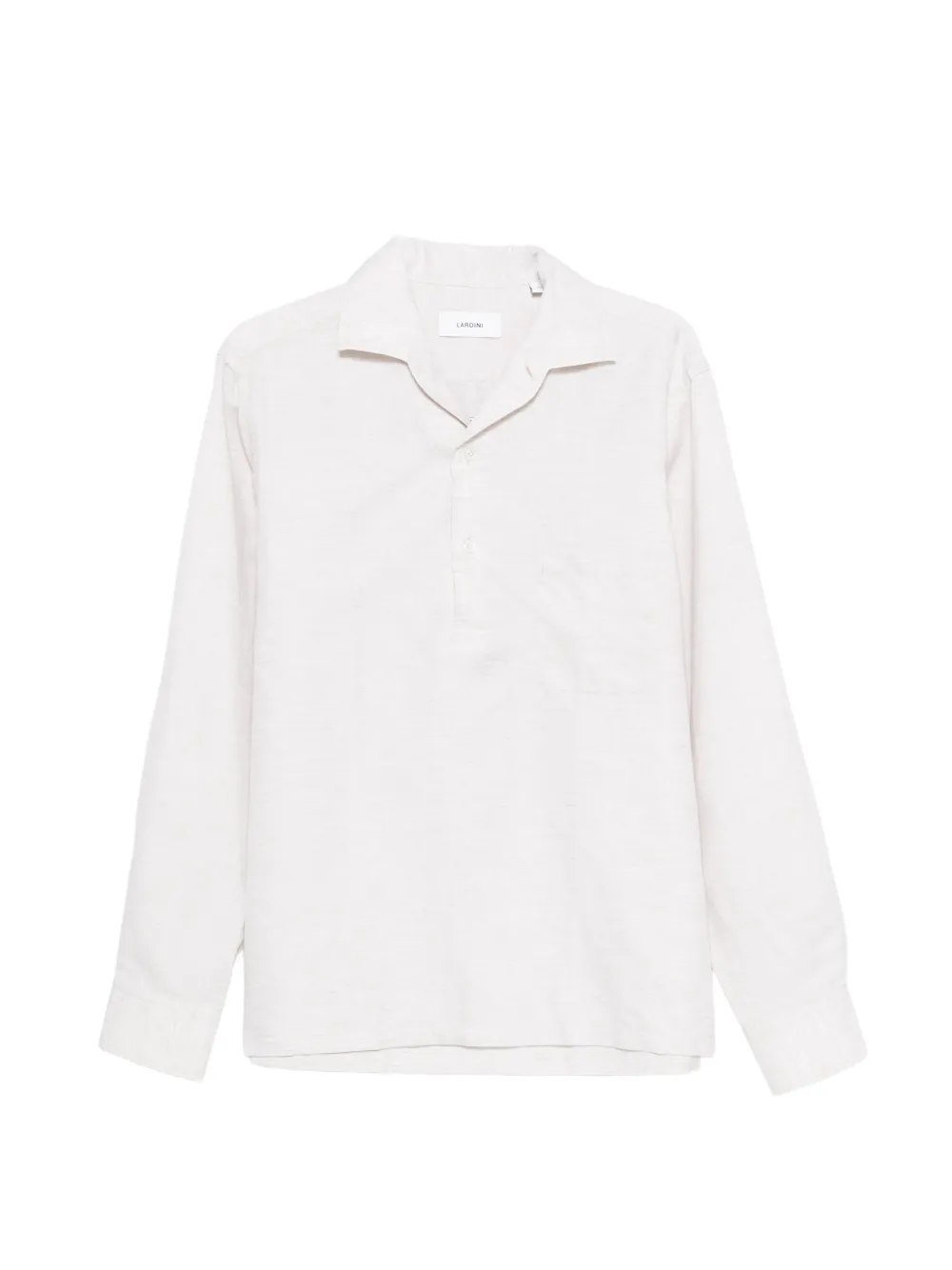 Lardini long-sleeve polo shirt - Toni neutri