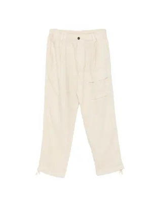 C.P. Company Micro-Reps Boxy Trousers | Neutrals | FARFETCH ZA