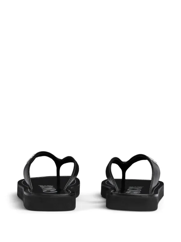 Gucci Logo Flat Shoes | Black | FARFETCH