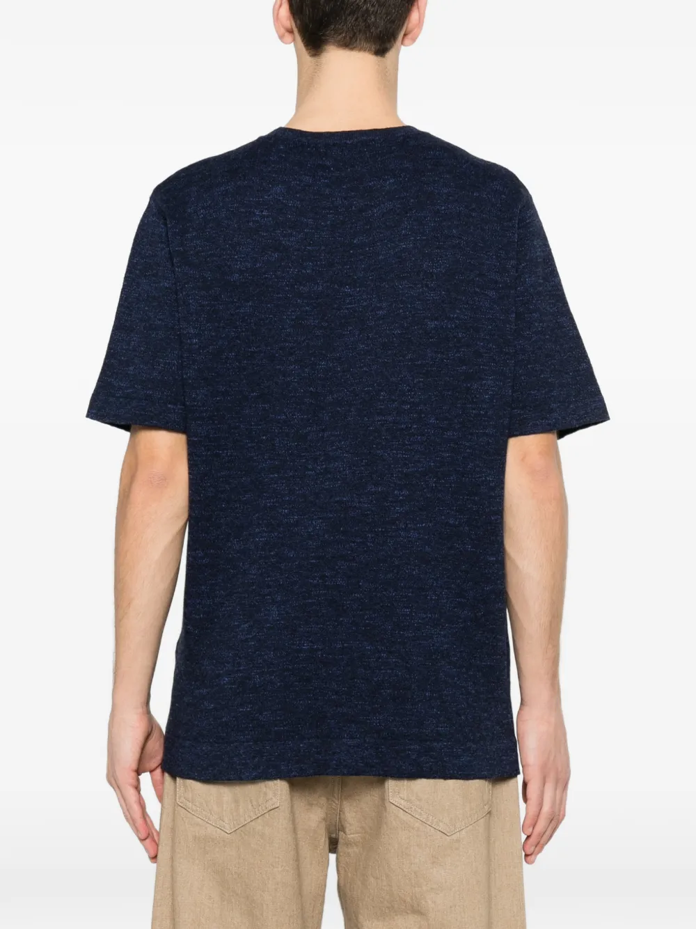 Woolrich Gebreid T-shirt Blauw