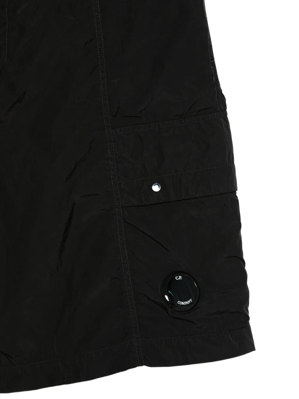  C.p. Company Bermudas Cargo Chrome-r Lens - Negro 