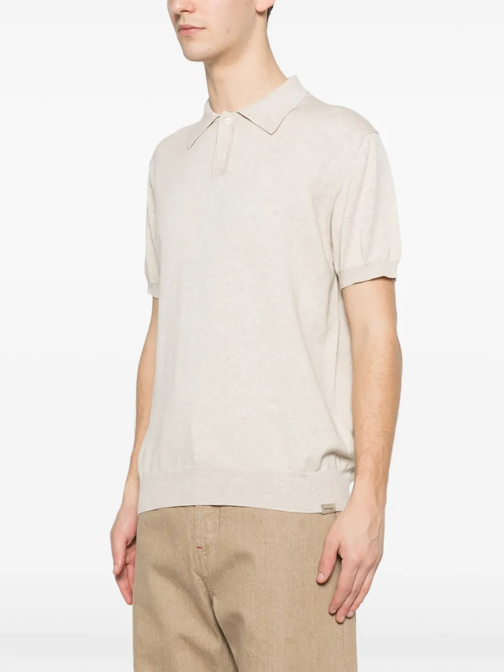  Woolrich Buttoned Polo Shirt - Neutrals 