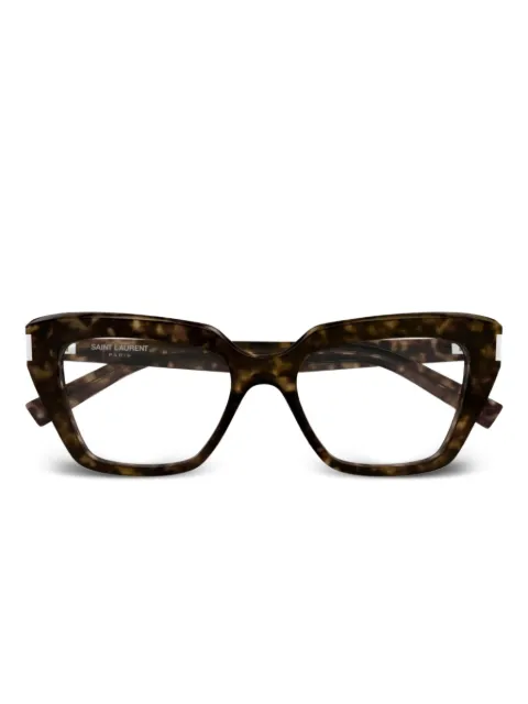 Saint Laurent Eyewear lentes con armazón geométrica
