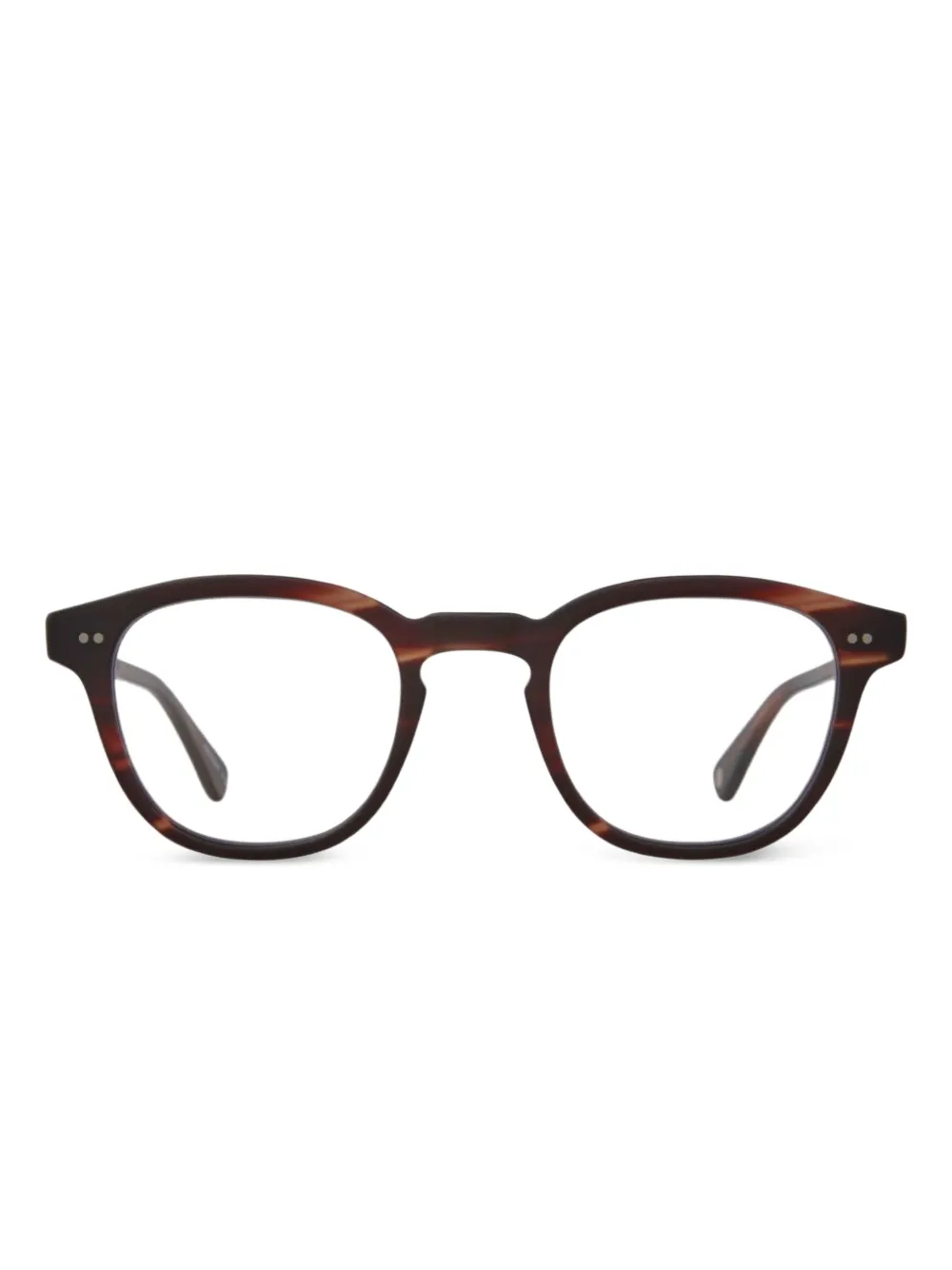 Garrett Leight Evan glasses - ブラウン