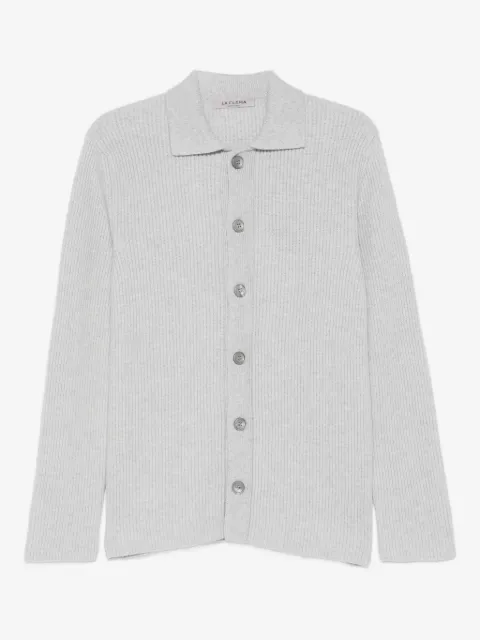 Fileria ribbed buttoned cardigan