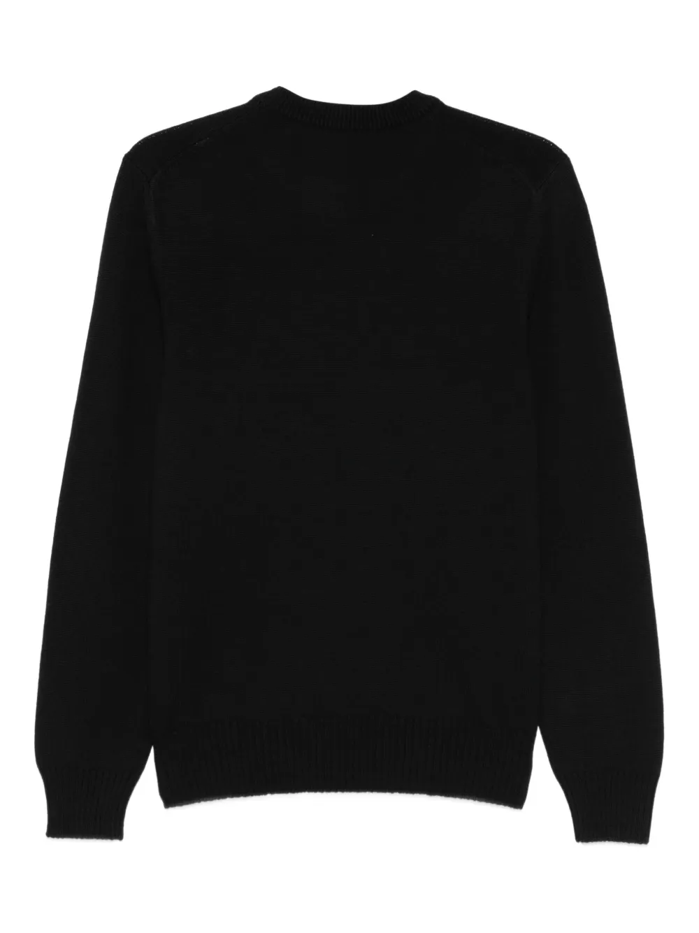 Fileria ribbed sweater - Zwart