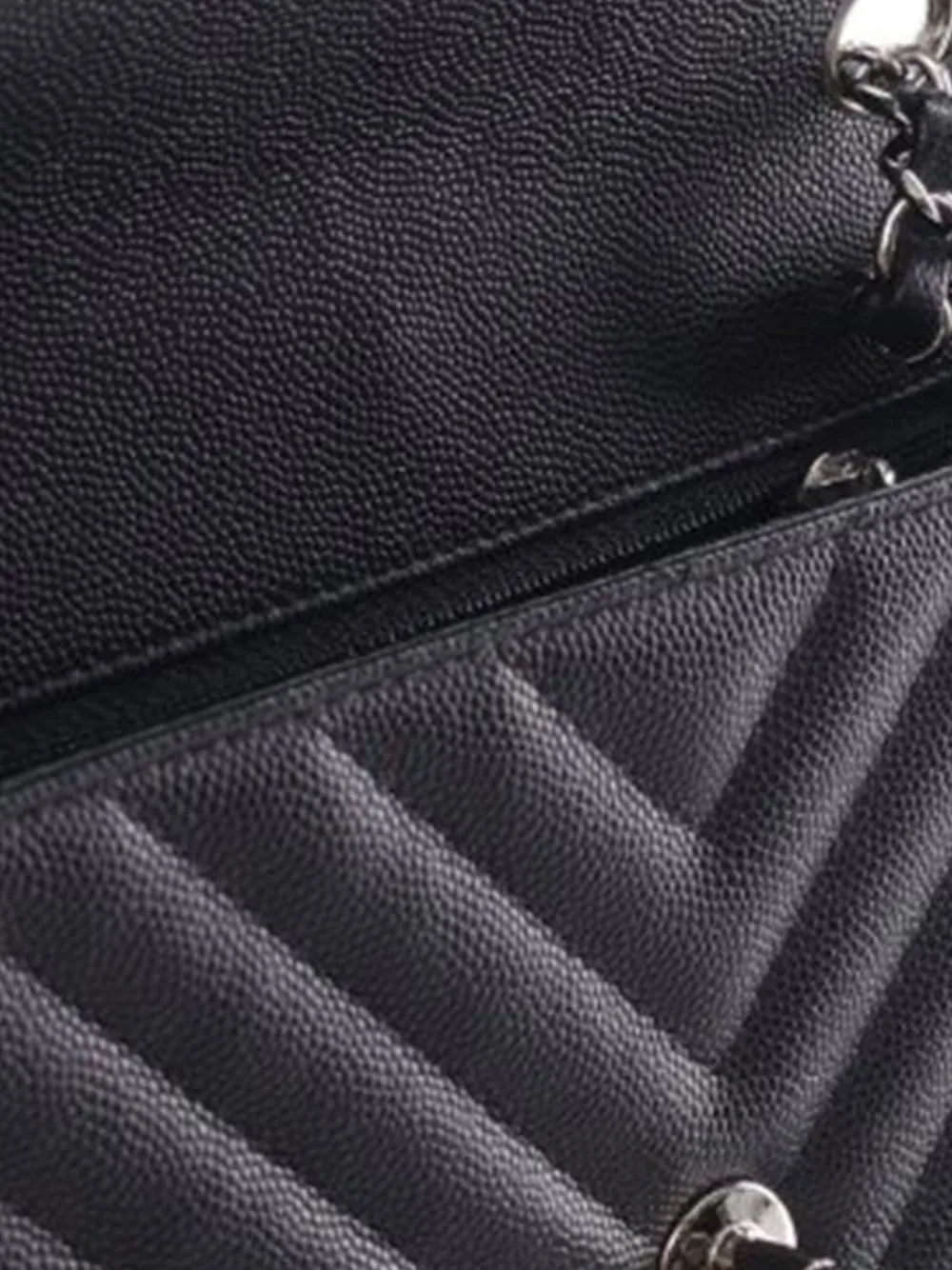 CHANEL Pre-Owned 2018 Mini Rectangular Classic Chevron Caviar Single Flap crossbody bag | Pre-Owned | Image 2