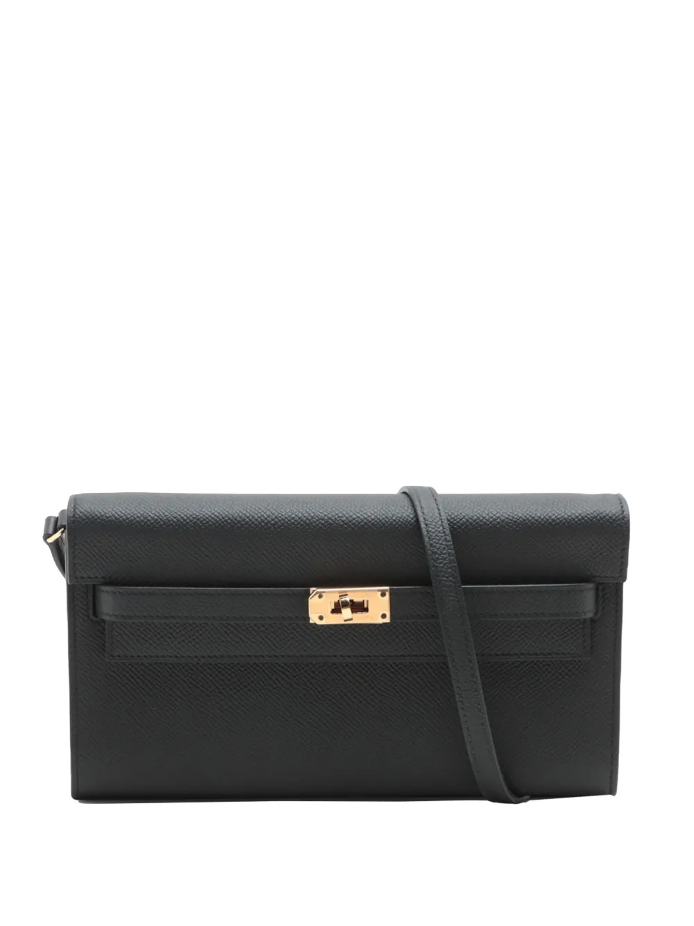 Hermès Pre-Owned 2020 Epsom Kelly To Go Wallet crossbody bag | Black | Image 1