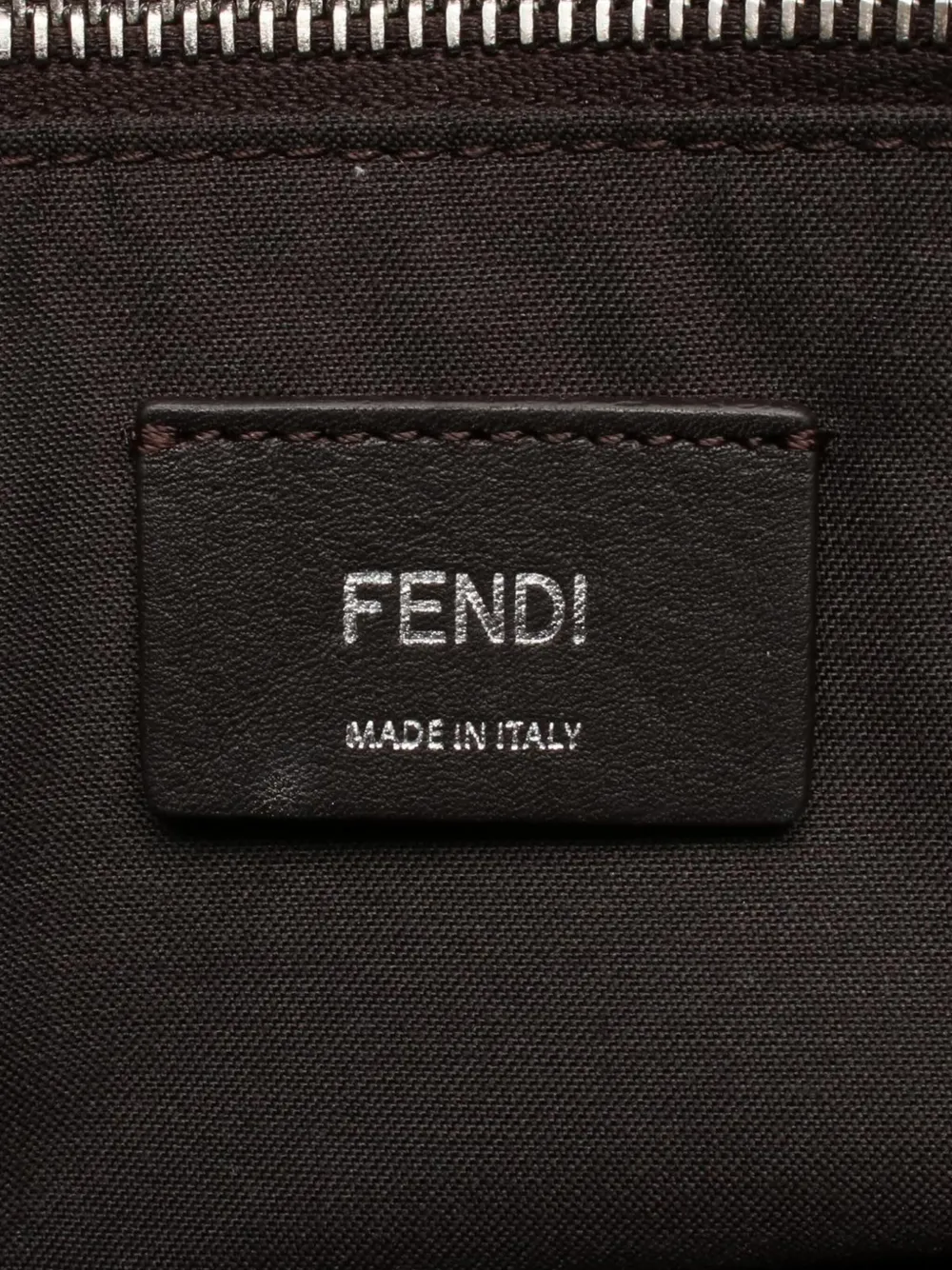 Pre-owned Fendi 2010-2025 Medium Leather By The Way Satchel In Brown