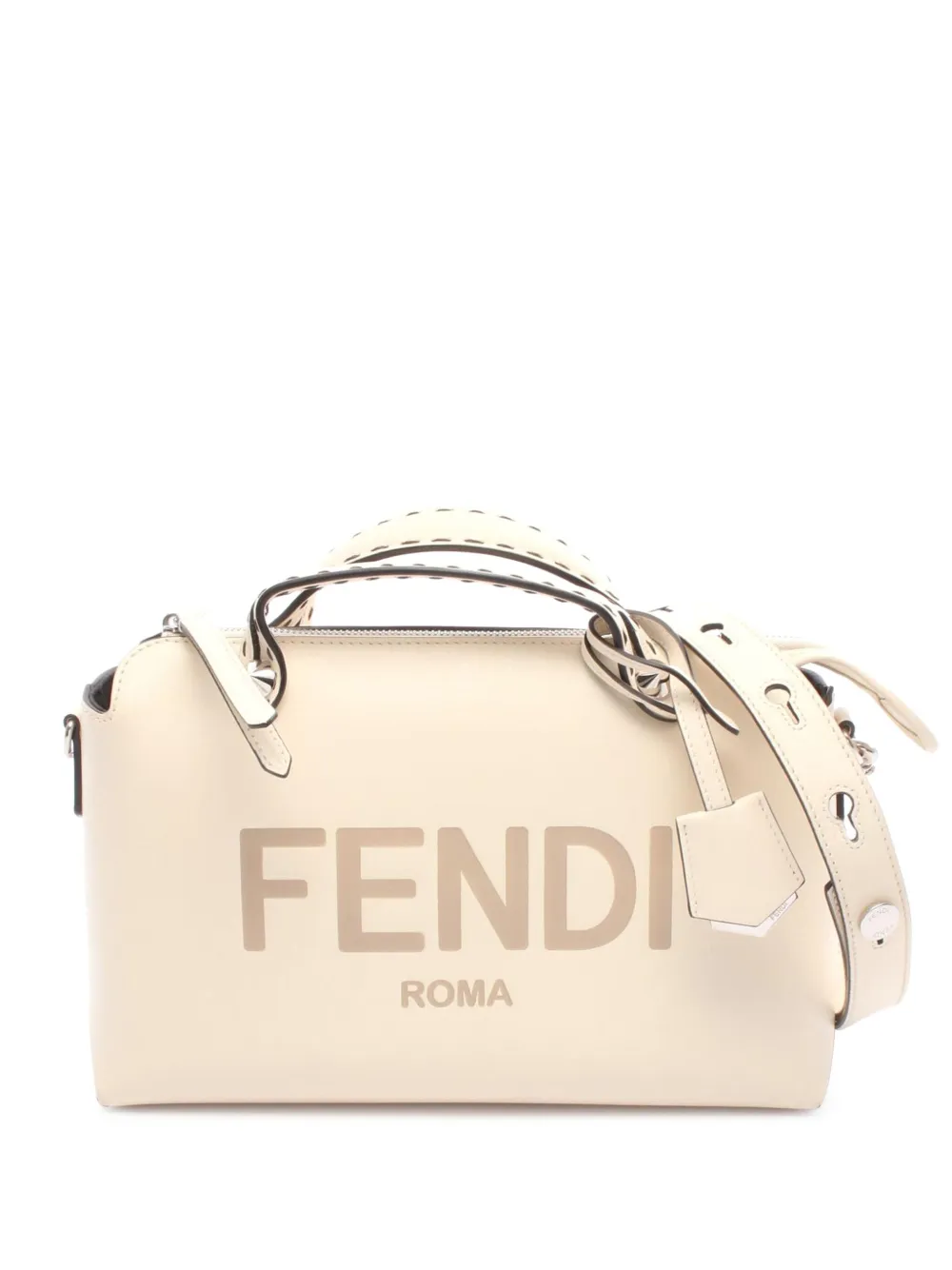Fendi Pre-Owned 2010-2025 ミディアム レザー バイ ザ ウェイ サッチェルバッグ - ブラウン