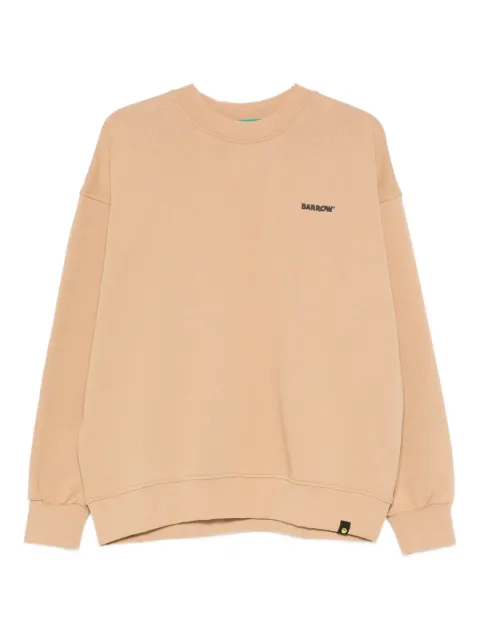 BARROW logo-detail long-sleeve sweatshirt