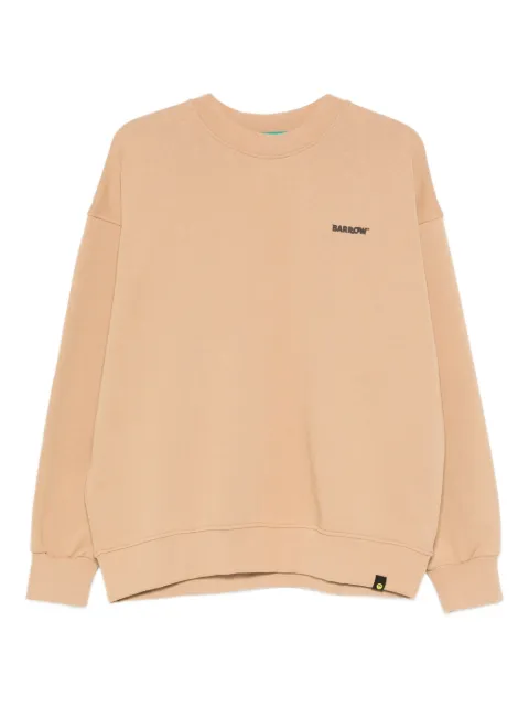 BARROW logo-detail long-sleeve sweatshirt