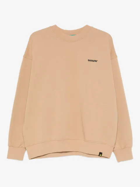 BARROW logo-detail long-sleeve sweatshirt