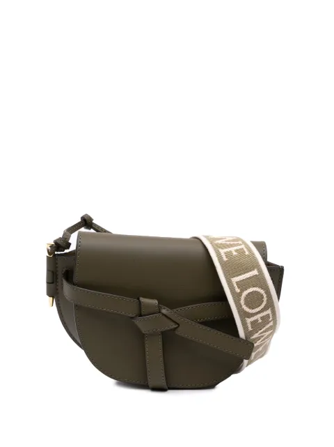Loewe Pre-Owned 2023 Mini Soft Calfskin Gate Dual Bag crossbody bag