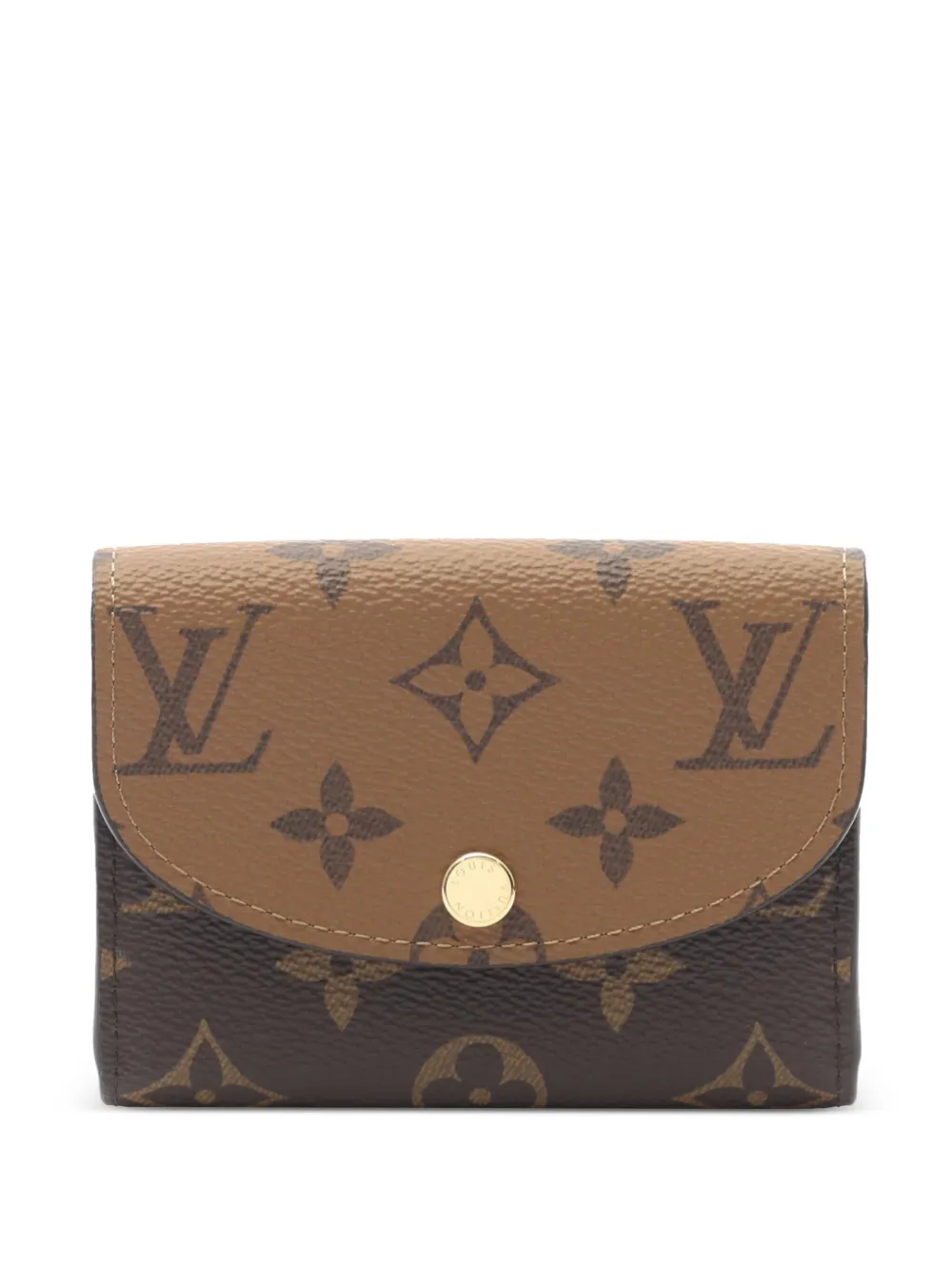 Louis Vuitton Pre-Owned 2010-2025 モノグラム リバース ロザリー パース コインケース - ブラウン Louis Vuitton Pre-Owned 2010-2025 モノグラム リバース ロザリー パース コインケース - ブラウン