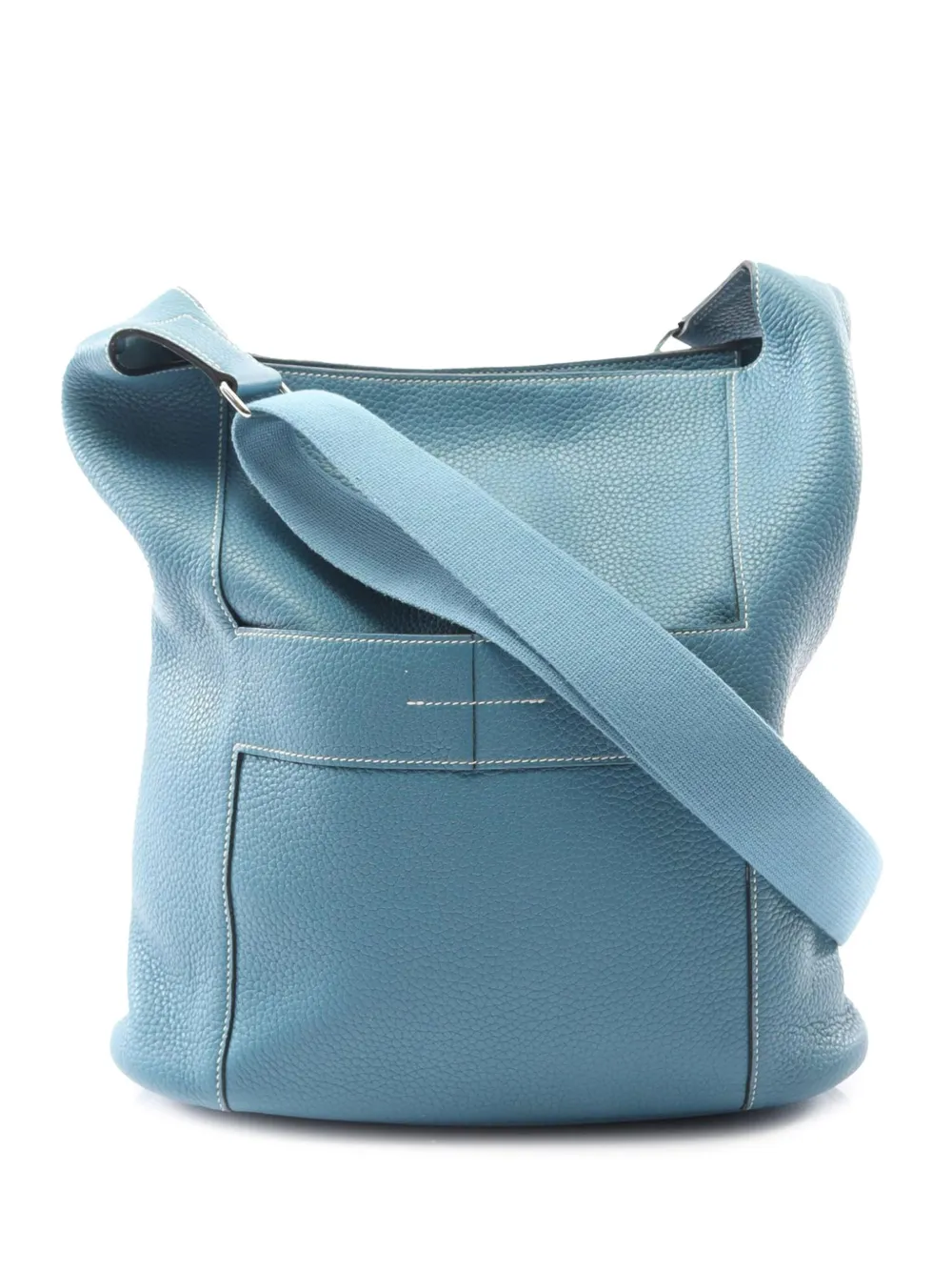 Hermès Pre-Owned 2011 トリヨン クレマンス グッドニュース GM ショルダーバッグ - ブルー