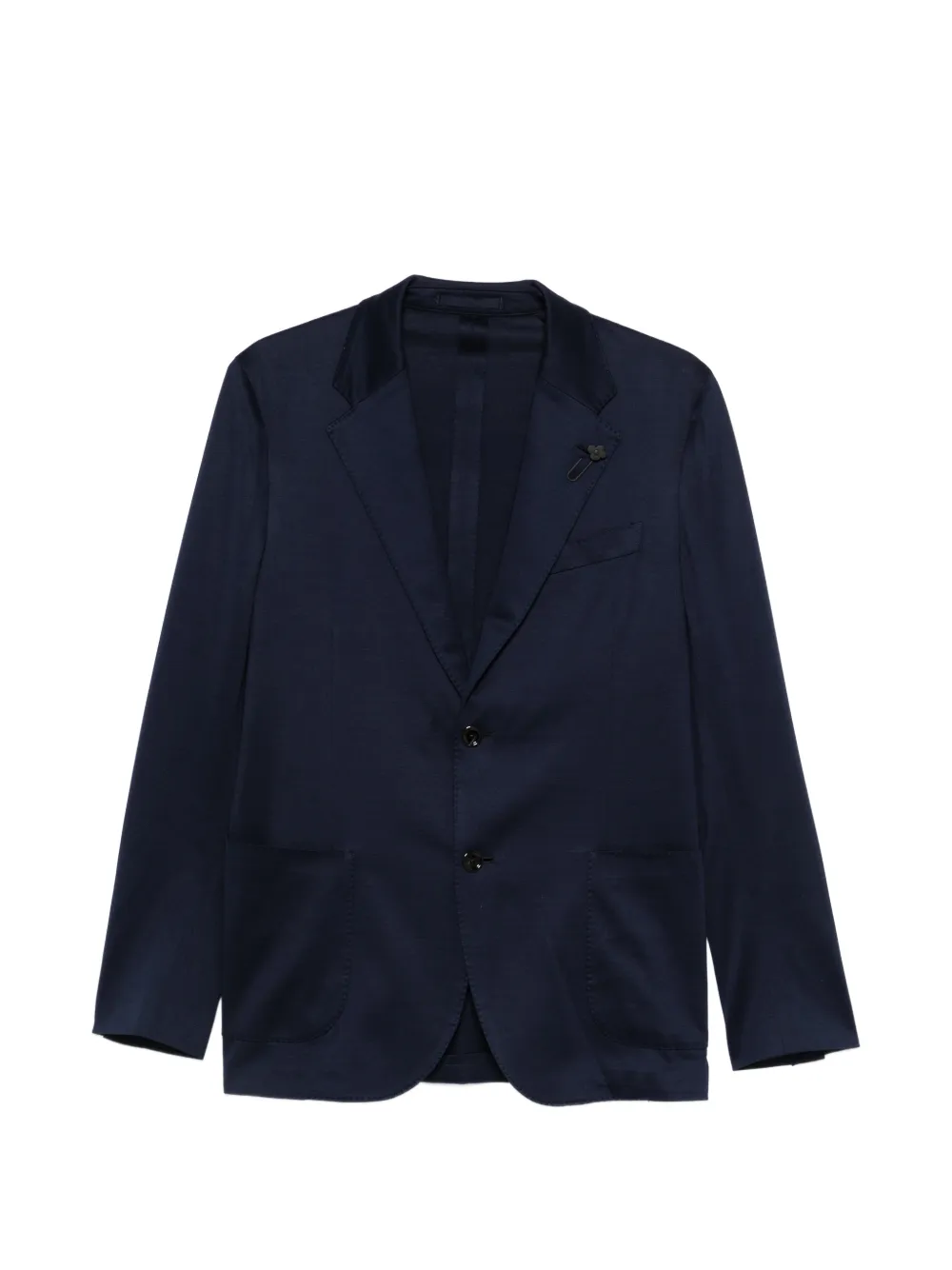 Lardini single-breasted blazer - Blu