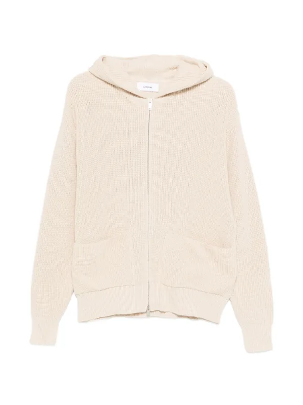 Lardini フーデッド カーディガン | ニュートラル | FARFETCH JP